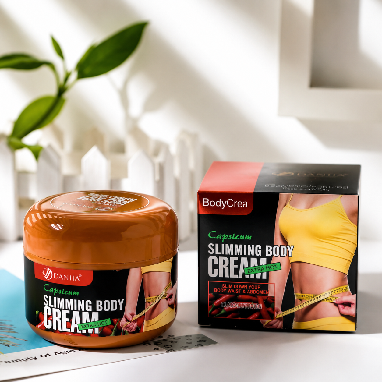 Capsicum Danjia Fat Burning Body Slimming Body Cream (220 ml)